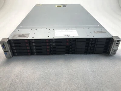 HP ProLiant DL380p Gen8 Server BOOTS 2x Xeon E5-2640 v2 @2.0 128GB 9TB 12 HDD - Image 1 of 4