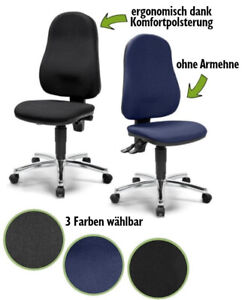 Schreibtischstuhl Bürostuhl Drehstuhl Bürosessel mit Rollen Comfort P