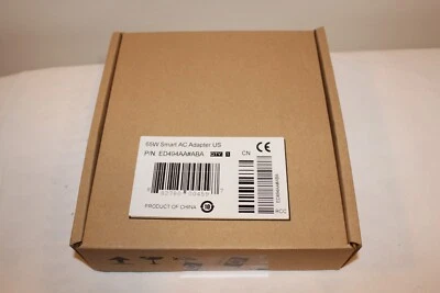 New Factory sealed HP 65W Smart AC Adapter ED494AA#ABA - Image 1 of 3