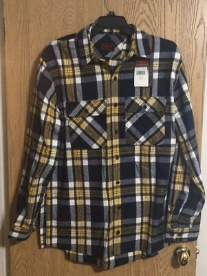 Camisa de franela a cuadros Five Brother Heavy Weight talla L-T nueva con etiquetas Foto 1 de 4