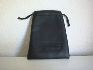 Koss Earbags Beutel Tasche für Ohr Kopfhörer Transport Etui Schutz Schwarz - Bild 1 von 3