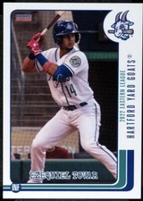 2022 Ezequiel Tovar Minor League Rookie Hartford Yard Goats Rockies top Prospect