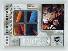 06-07 UD Upper Deck The Cup Foundations  Dany Heatley  /10  Quad Patches