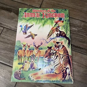 Wonders Of The Animal Kingdom 1959 Vintge Sticker Book Incomplete Some Stickers - Picture 1 of 8