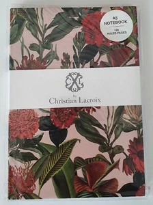 Christian Lacroix Journal CXL A5 6x8-1/2" Softcover Notebook, 128 Ruled Pages - Picture 1 of 5