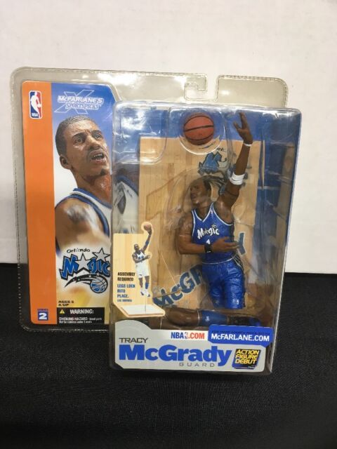 Tracy McGrady Orlando Magic NBA McFarlane Action Figure NIB T-MAC new in  box 