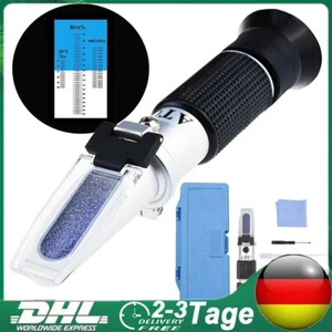 Refraktometer Honig Imker Wasser Zucker Gehalt, Brix: 58-92% Wasser: 12-27% Neu - Bild 1 von 11