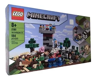 ✅ NISB LEGO Minecraft Set 21161: The Crafting Box 3.0 New In Sealed Box - Picture 1 of 5
