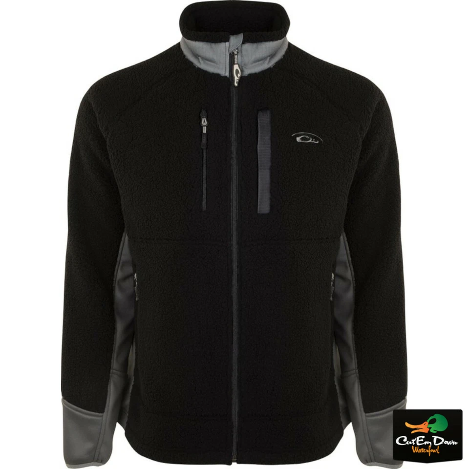 rNEW DRAKE WATERFOWL SHERPA FLEECE LAYERING JACEKT - FLEECE COAT - - Image 1 of 1