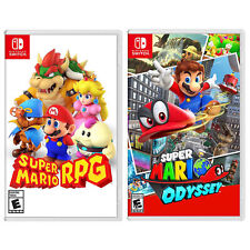 Super Mario RPG and Super Mario Odyssey Two Game Bundle - Nintendo Switch