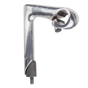 ORIGIN8 Classic Sport Quill Bike Stem 100mm -18° Rise 26mm Bar 22.2mm Fork Sil - Picture 1 of 1