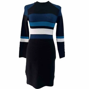 Krimson Klover Designed in Boulder Colorado Size XS Striped Sweater Dress - Picture 1 of 12