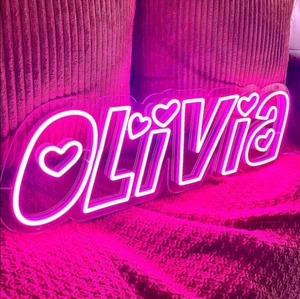 Custom Nursery Decor, Kids Room neon sign Decor, Bedroom Wall Art, Unique Gifts - Picture 1 of 16
