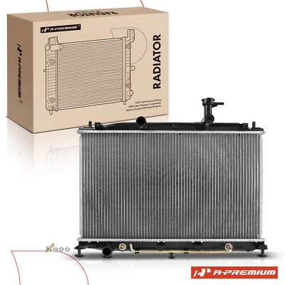 Radiator w/ Oil Cooler for Hyundai Accent 2006 2007 2008-2011 L4 1.6L Automatic - Image 1 of 4