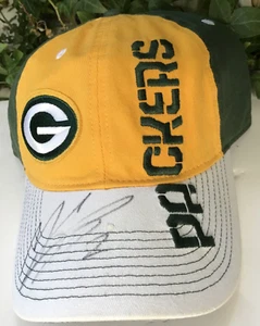 Mason Crosby#2 Signed Green Bay Packers Hat Split Front Buckle Back NY Giants - Picture 1 of 11