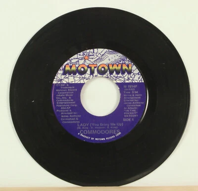 Commodores - Lady (You Bring Me Up)/Gettin' It Record 45 Single B4 - Image 1 of 2