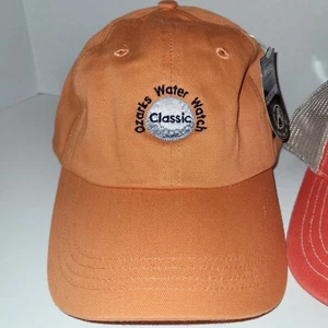 MÜTZE KAPPE Golf Ozarks Water Watch Classic Orange verstellbar NEU mit Etikett - Bild 1 von 6