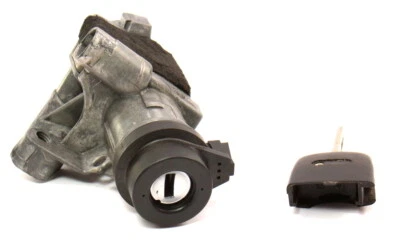 Ignition Housing & Key Audi A4 A6 A8 S8 VW Passat B5 Jetta MK4 - 4B0 905 851 F - Image 1 of 4