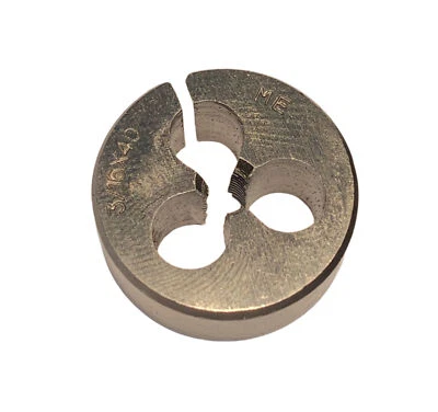 3/16" X 40 THREADING DIE 40TPI THREAD RDGTOOLS - Image 1 of 3