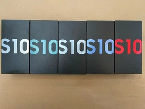 Samsung Galaxy S10 Empty Boxes - Various GB and Colours - Zdjęcie 1 z 3