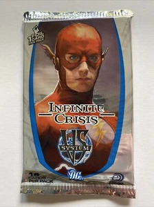 Vs System DC Comics Infinite Crisis Booster Pack TCG CCG Art2 New! - Picture 1 of 2