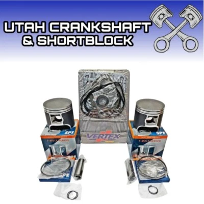 POLARIS 600 SPI PISTON KITS TOP END GASKET SET 2006 RMK FUSION SWITCHBACK - Image 1 of 2