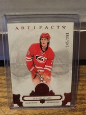 Upper Deck Artifacts Hockey Sebastion Aho 2017 Carolina Hurricanes /299