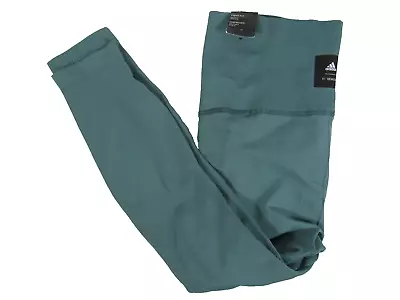 Adidas 11 Honore Formotion Leggings Womens 3XL Hazy Emerald Shapewear 7/8 Style - Image 1 of 4