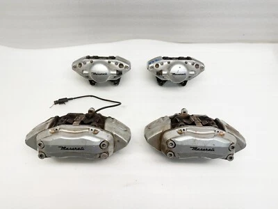 P50377 2003-2008 Maserati Quattroporte M139 Brake Caliper SET FR + RR LH + RH - Image 1 of 4