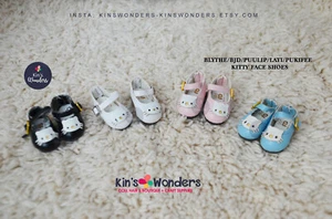 Blythe Shoes, Pullip, BJD, Licca, Pure Neemo, Jerryberry, Momoko Soft Bow Cat