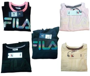 FILA Big Girls/ Teens Long Sleeve Cotton Blend logo shirts, various - Picture 1 of 45