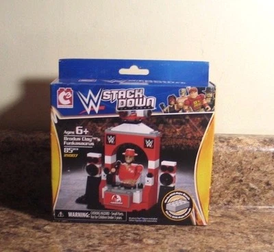 WWE Stack Down Building Block Set Brodus Clay Funkasaurus 21007 NEW - Image 1 of 3