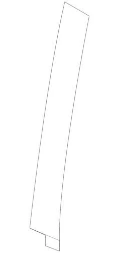 Puerta Mariner original Ford Mercury 2008-2012 moldura superior derecha 8L8Z-7820554-AA Foto 1 de 3