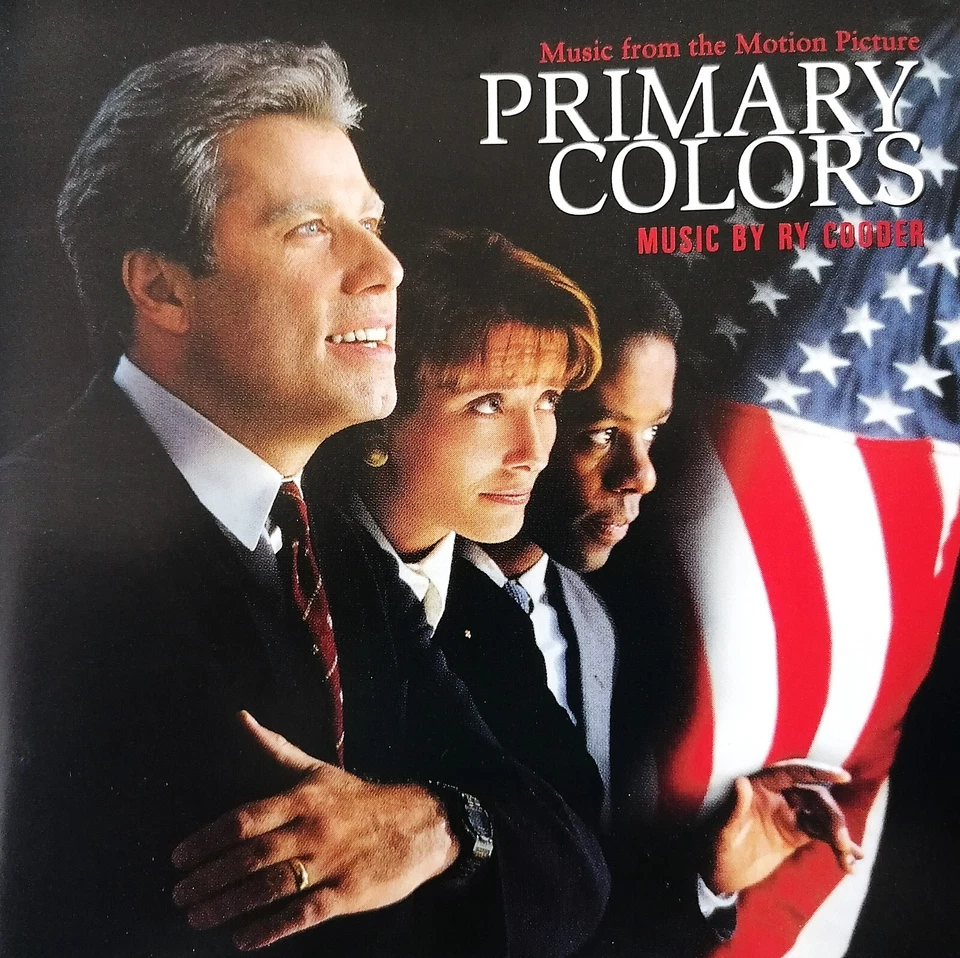 PRIMARY COLORS   -   Ry Cooder  Original Soundtrack CD  Zustand sehr gut !!!! - Bild 1 von 1