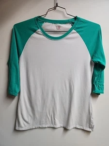 Fabletics Demi Lovato 3/4 Sleeve Shirt Pullover Lightweight Size Small - Picture 1 of 7