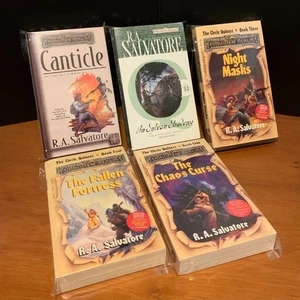 Forgotten Realms: Complete Cleric Quintet Series Lot, Dungeons & Dragons PB - Picture 1 of 6