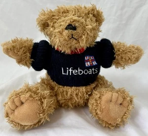 RNLI Lifeboat Teddy Bear - Vintage great condition by Keel Toys - 19cm - Picture 1 of 6