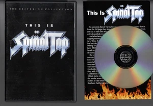This Is Spinal Tap OOP DVD Criterion Spine 12 INSERT + Wayne's World 1 & 2 box s - Bild 1 von 3