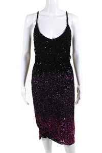 Parker Womens Faith Sequin Dress Size 8 11639374 - Picture 1 of 9