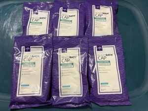 6er Set Medline ReadyBath Rinse-Free Conditioning Shampoo Caps, ohne Duft - Bild 1 von 1