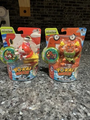 Lote de 2 - Relógio Yo-Kai Yo-Motion Medal Moments boneco Hasbro novo lacrado - Imagem 1 de 4