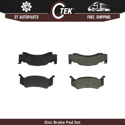 Para Dodge B150 1981-1994 | Pastillas de freno de disco delanteras centradas | Semimetálicas Foto 1 de 4