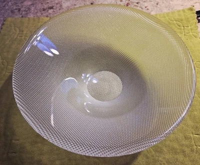  KOSTA BODA SWEDISH LIMELIGHT LEAD CRYSTAL GLASS BOWL GORAN WARFF  - Image 1 of 4