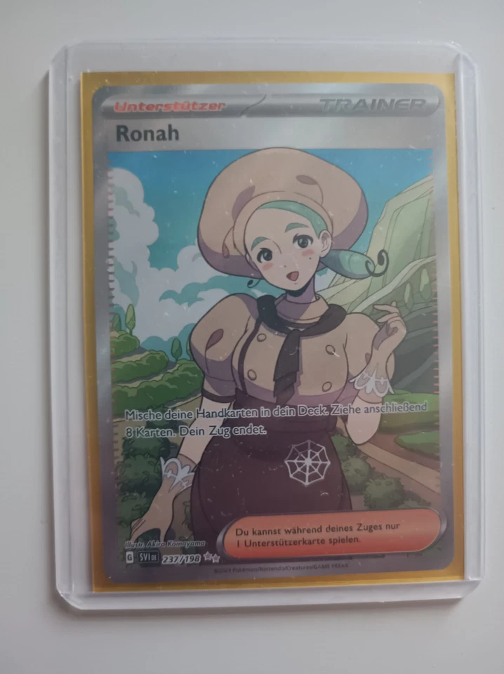 Ronah 237/198 Pokémon Karmesin & Purpur Karte Deutsch - Bild 1 von 1