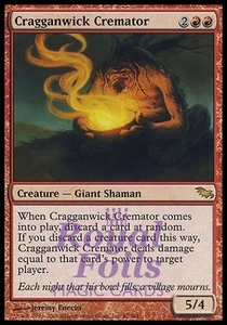 Cragganwick Cremator 1x FOIL SHM MTG Shadowmoor Rare NM red - Picture 1 of 1