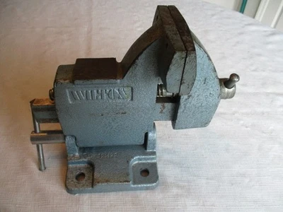 Винтажные наклонные тиски Wilton США 4 дюйма - Изображение 1 из 4