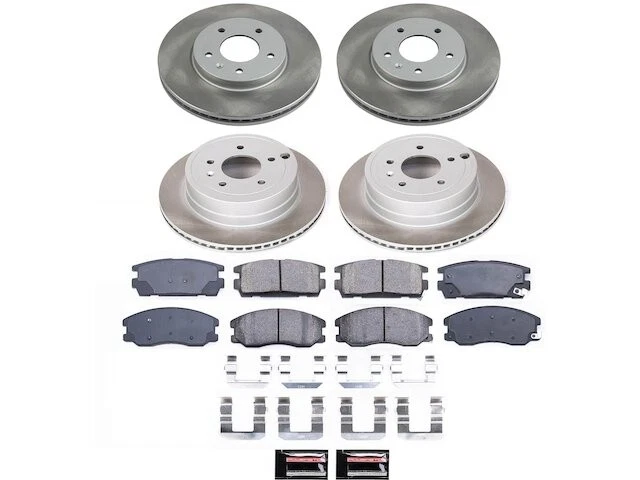 Kit de pastillas de freno y rotor delanteras y traseras para Suzuki XL7 2008 RW971MG 2007-2009 Foto 1 de 1