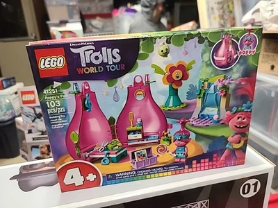 LEGO® Trolls World Tour (41251) Poppy's Pod Set NEW Retired - Image 1 of 3