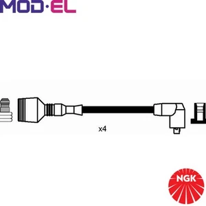 4x SPARK PLUG 2641 FOR MASERATI GHIBLIIISHAMALQUATTROPORTEIV LANCIA THEMA 2.0L - Picture 1 of 9