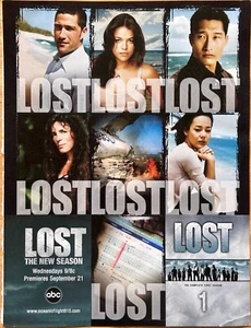 Lost - The New Season Perforated Sheet of Trading Cards NEVER SEPARATED - Picture 1 of 2
